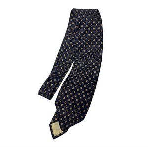 Brooks Brothers all silk vintage tie. Small worn area on upper part shown.